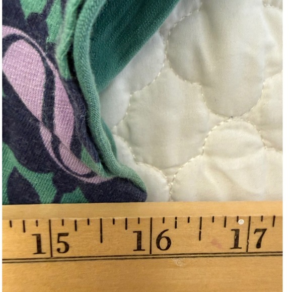 Boden Womens Green Tulip Print Wrap Style Short Sleeve Dress US 4P - Picture 7 of 9